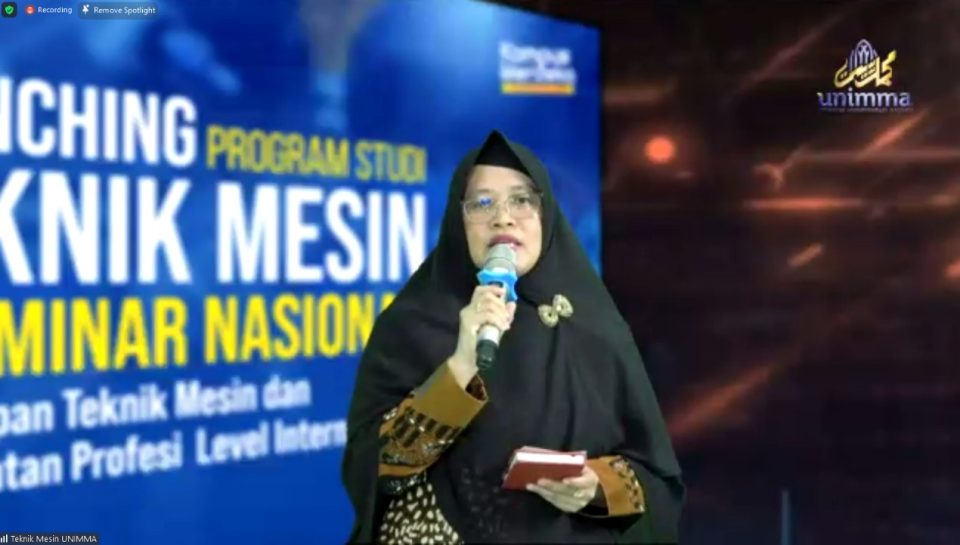 Rektor UNIMMA