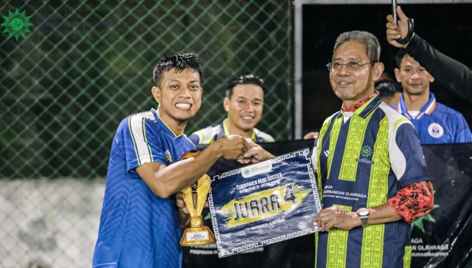 unimma juara turnamen mini soccer